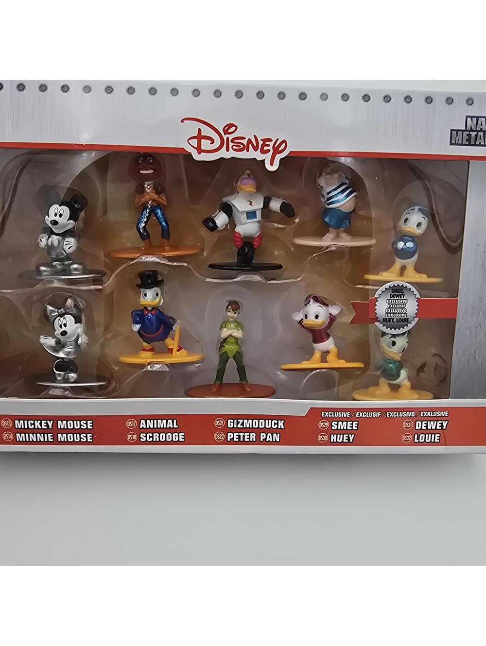 Disney Vinyl Figure 10 Piece Collector Set Mickey Peter Pan DuckTales & Friends - Picture 1 of 2